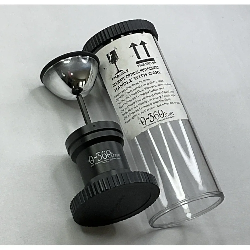 0-360 Panoramic Optic 360 Degree Digital Camera Lens Attachment